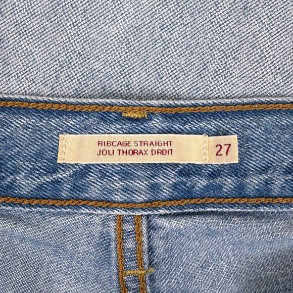 Levis | 27 | Ribcage Straight Ankle | High-rise | Streetwear | Denim | Jeans - Picture 10 of 16